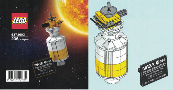 ▻ LEGO 5006744 Ulysses Satellite: building instructions available